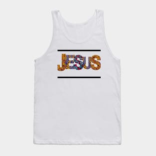 Jesus kente inspired tee Tank Top